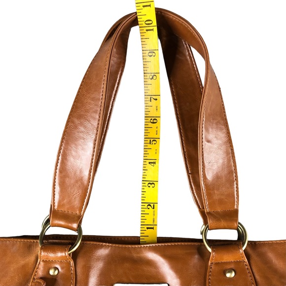 Kelly Moore Brown Tan Large Camera Bag Shoulder Tote, Briefcase, Commute - Picture 15 of 15